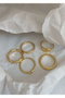 Heliophilia Silver Anillo de Latón con Revestimiento de Laca Dorado KPEGMSA239